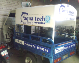 Motocarro para Garrafones